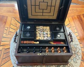 Antique game set