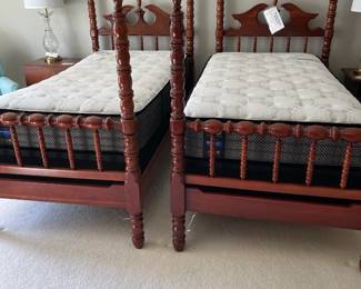 Twin beds