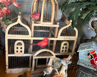 Gorgeous wood bird cage