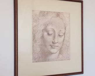 WALL DECOR WOMANS FACE