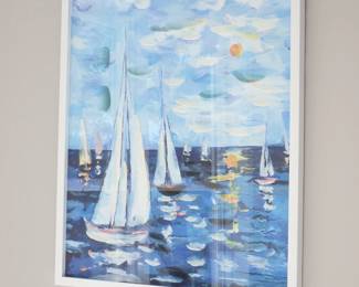 WALL DECOR SAIL BOATS