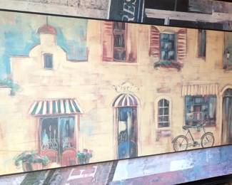 STREET SCENE WALL ART