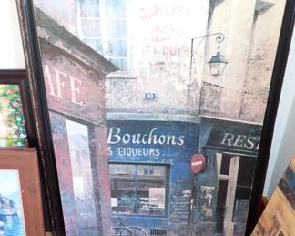 STREET SCENE WALL ART