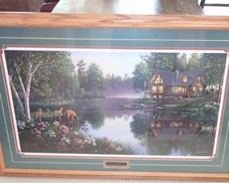 LAKE SCENE PICTURE