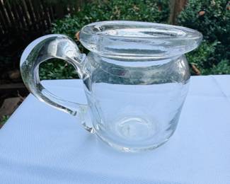 Glass Pitcher3.5 x 3" x 2.5