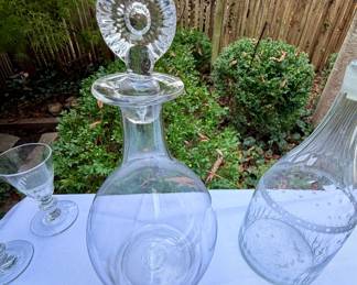 Vintage Carafe Stopper 11" x 5.5"