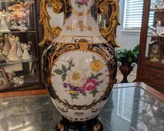 Large Porcelain Floor Vase