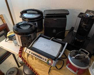 Small Appliances, Griddle, Panini Press etc