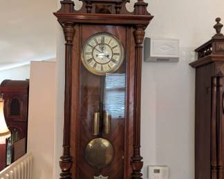 Gustav Becker Wall Regulator Clock