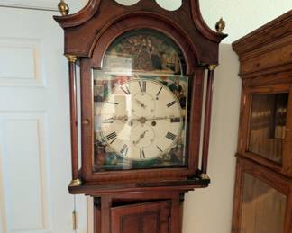Antique Scottish Long Case Clock 