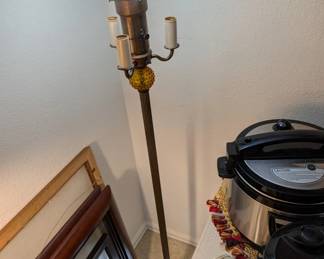 Floor Lamp with Lighted Base
