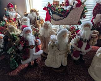 Santa Figurines