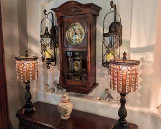 Gustav Becker Wall Clock and Decor