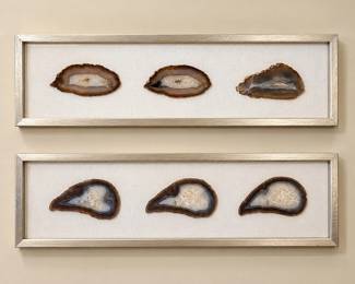 Framed Agate Gallery Wall