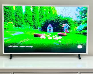 Samsung Frame TV 43 Inch QLED Smart TV UHD 4K White- 2019 -Model: QN43LS03RAF