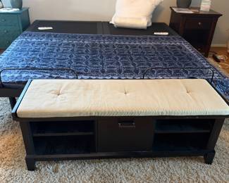 Adjustable king bed frame- dual remotes!