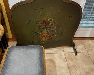 Fireplace screen