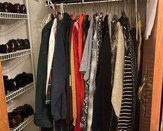 Mens clothing, lots of dress mens shoes