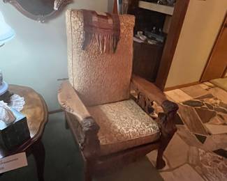 Vintage reclining chair 