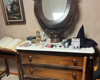 Vintage dresser/wash stand? Marble top just beautiful piece 