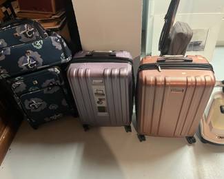 Luggage sets, some brand new