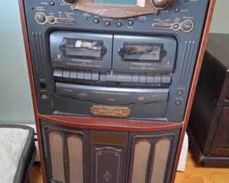 TEAK JUKE BOX