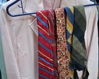 MENS CLOTHING VINTAGE TIES