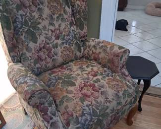 wing back chair