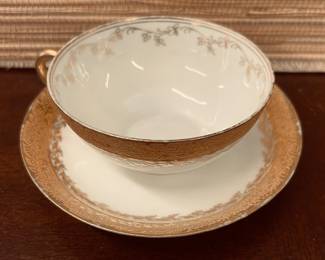 J.P.L. FRANCE TEACUP & SAUCER