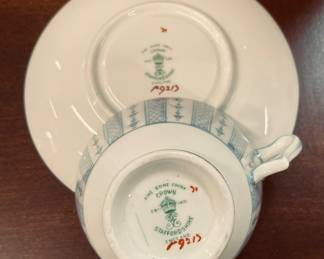 FINE BONE CHINA CROWN STAFFORDSHIRE ENGLAND BOTTOM