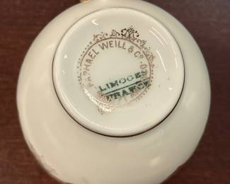 MICHAEL WEILL & CO. LIMOGE FRANCE BOTTOM