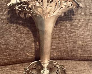 STERLING SILVER VASE