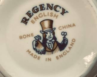REGENCY ENGLISH BONE CHINA BOTTOM