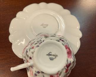 LONEIGN TEA CUP & SAUCER BOTTOM VIEW