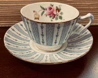 FINE BONE CHINA CROWN STAFFORDSHIRE ENGLAND