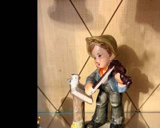 Vintage Goebel Hummel Figurine - Boy Playing Violin
