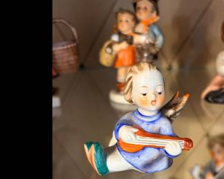 Vintage German Goebel Hummel Figurine - Angel with Lute
