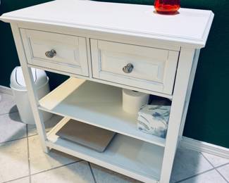 Two drawer, two shelf