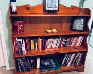 Solid pine vintage shelves