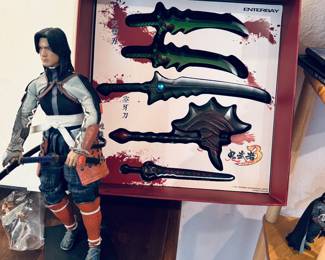 Real Masterpiece Akechi Samanosuke Hidemitsu action figure from Onimusha 3: Demon Siege