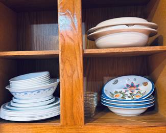 Corelle and Tupperware