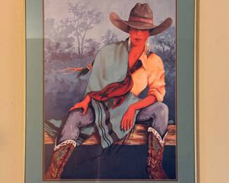 Cowgirl print
