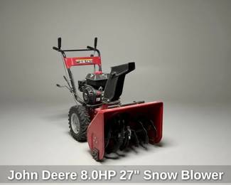 John Deere .HP Snow Blower
