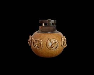 Creek Turn Pottery Pretzel Table Lighter