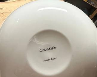 Calvin Klein Metallic Basso Serving Bowl second image