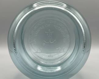 Anchor Hocking Blue Glass Mixing Bowl Set second image