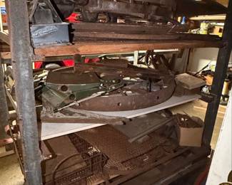 Industrial Salvage and Workshop Parts Collection