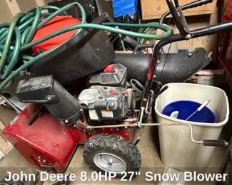 John Deere .HP Snow Blower