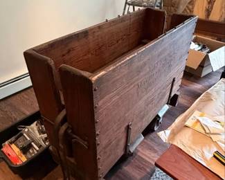 Minnich Machine Works Industrial Factory Cart