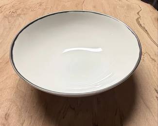 Calvin Klein Metallic Basso Serving Bowl
